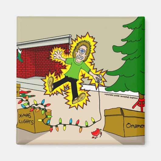 Magnet Weihnachtsverletzungen (Vorne)