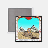 Magnet: "Wheaten Sphinx" Magnet (Vorderseite/Rückseite)