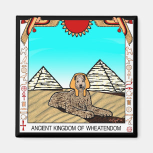 Magnet: "Wheaten Sphinx " Magnet