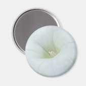 Magnet "White Blume Centre" (Vorderseite/Rückseite)