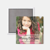 Magnet - Wir wünschen Ihnen frohe Weihnachten (Vorderseite/Rückseite)