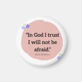 Magnet with Bible Verse (Vorne)