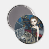 Magnet "Wolf Manor" (Vorderseite/Rückseite)