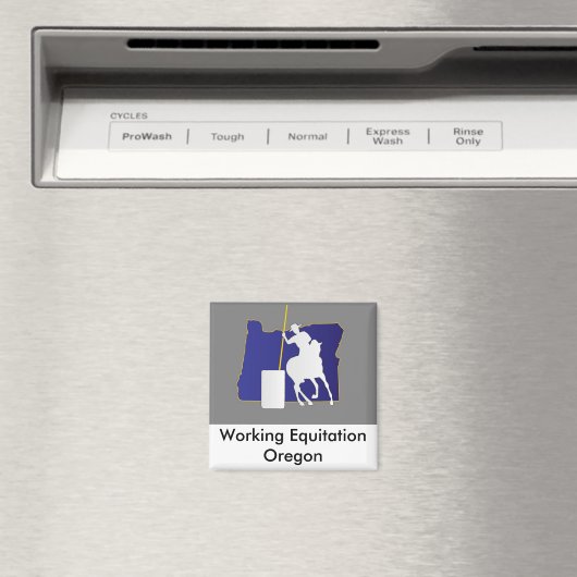 Magnet: Working Equitation Oregon Magnet (In Situ (Geschirrspüler))