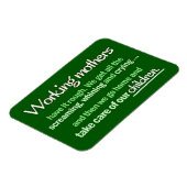 Magnet "Working Mthers" (Linke Seite)