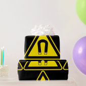 Magnet-Zeichen Geschenkpapier
