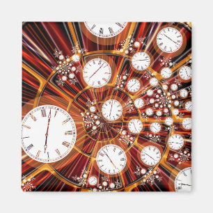 Magnet: Zeit fliegt Magnet