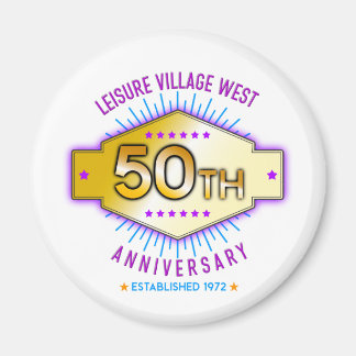 Magnet zum 50. Jahrestag