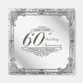 Magnet zum 60. Hochzeitstag (Vorne)
