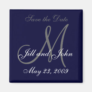 Magnet zur Vorabanzeige mit Vornamen, Initialen Na