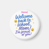 Magnet - Zurück zur Schule - stolz auf Sie (Vorne)
