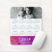 Magneta Watercolor und Foto des Gold2018 Mousepad (Mit Mouse)