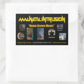 Magnetaufkleber Rechteckiger Aufkleber (Tasche)