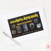 Magnetaufkleber Rechteckiger Aufkleber (Umschlag)