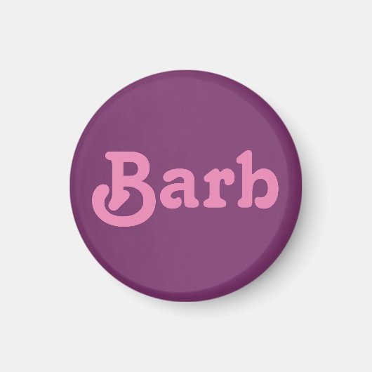 Magnetbarb Magnet (Vorne)