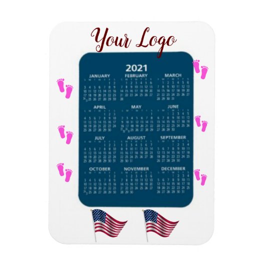 #MagnetCalendar - Magnet-Kalender 2021 Magnet (Vertikal)