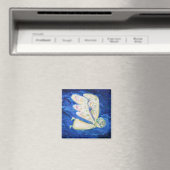 Magnete aus weißem Engel und Schlafsäcken Magnet (In Situ (Geschirrspüler))