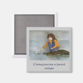 Magnete Barchetta Magnet (Vorderseite/Rückseite)