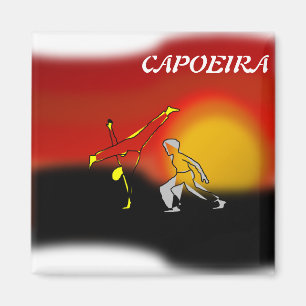 magnete capoeira martial arts ax ginga magnet