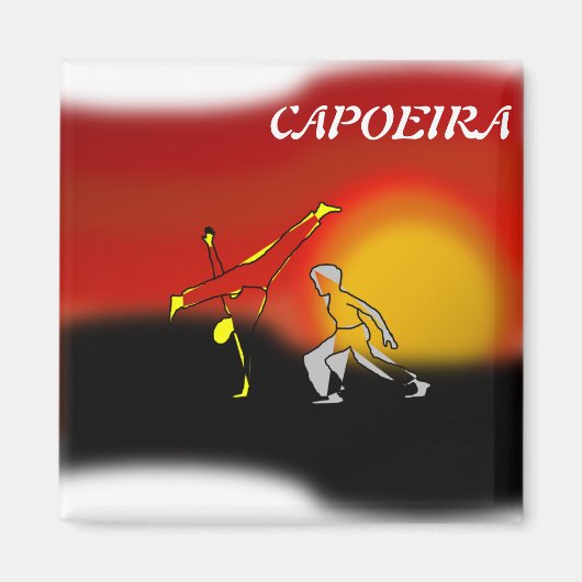 magnete capoeira martial arts ax ginga magnet (Vorne)