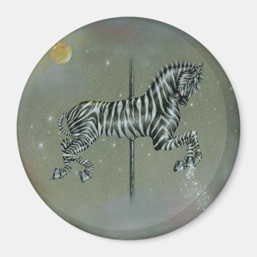 Magnete - Carousel Zebra Magnet (Vorne)