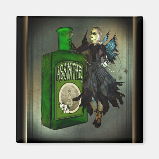 Magnete der Fee Absinthe Magnet (Vorne)