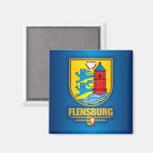 Magnete "Flensburg" Magnet (Vorderseite/Rückseite)