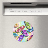 Magnete - FLIP FLOPS Pop Art Magnet (In Situ (Geschirrspüler))