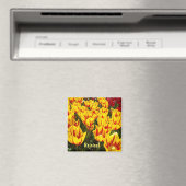 Magnete freuen Ostertulips-Blume-Magnet Magnet (In Situ (Geschirrspüler))