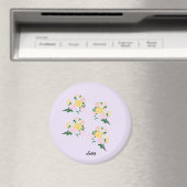 Magnete : Frühlingsblumen Magnet (In Situ (Geschirrspüler))