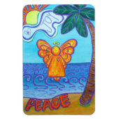 Magnete für Beach Joy and Peace Angel Art Rectangl (Vertikal)