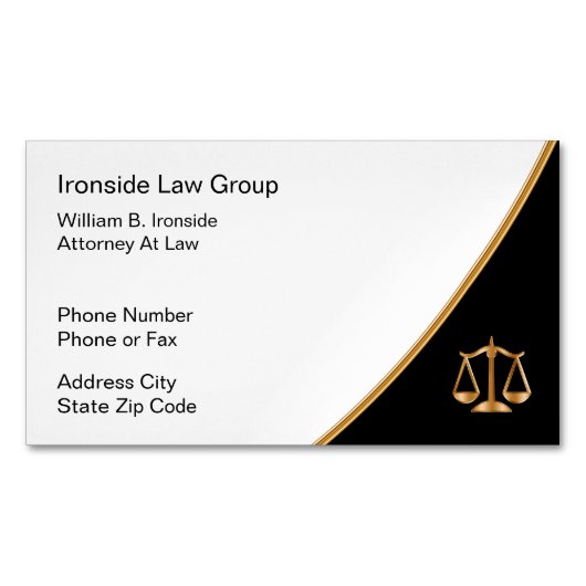 Magnete für die Anwaltskanzlei (Vorderseite)