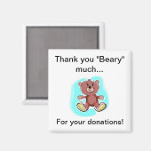 Magnete für die Spende von Eltern Magnet (Vorderseite/Rückseite)