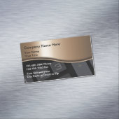 Magnete für klassische Wirtschaftsprüfer-Visitenka (Beispiel)