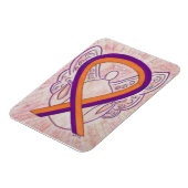 Magnete für orangefarbene und orchid-orchide (Linke Seite)