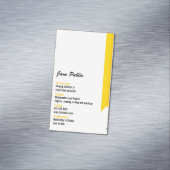 Magnete für persönliche Tutor-Stift-Visitenkarten (Beispiel)