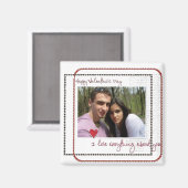 Magnete für Valentinstag Foto Magnet (Vorderseite/Rückseite)