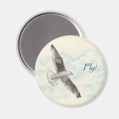 Magnete "Gabbiano" Magnet (Vorderseite/Rückseite)