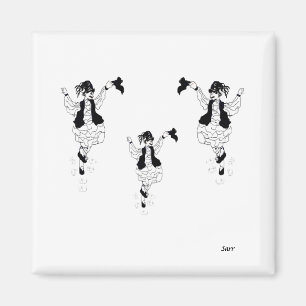 Magnete / Griechische Evzon-Tänzer Magnet