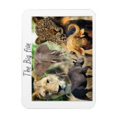 Magnete kenya große fünf (Vertikal)