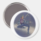 Magnete - kosmisches Mime Magnet (Vorderseite/Rückseite)