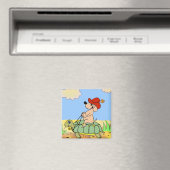 Magnete "lustige Tiere" Magnet (In Situ (Geschirrspüler))