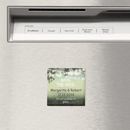 Magnete mit Save the Date-Zeichenketten Magnet (In Situ (Geschirrspüler))