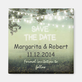 Magnete mit Save the Date-Zeichenketten Magnet