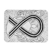 Magnete mit weißem und schwarzem Bewusstsein (Horizontal)