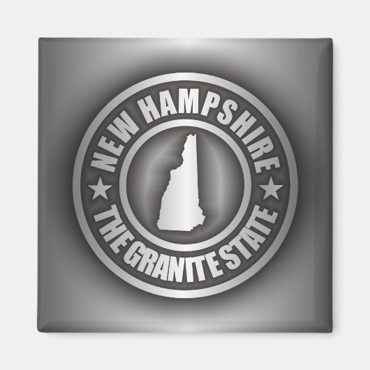 Magnete "New Hampshire Steel" Magnet (Vorne)