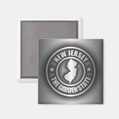 Magnete "New Jersey Steel" Magnet (Vorderseite/Rückseite)