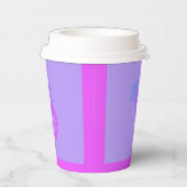 Magnete Papiertasse mit Deckel Pappbecher (Rechts)