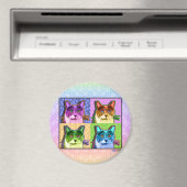 Magnete - Pop Art Cat Magnet (In Situ (Geschirrspüler))