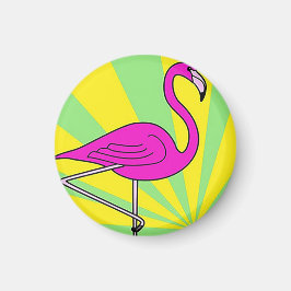 Magnete Rosa Flamingo Magnet